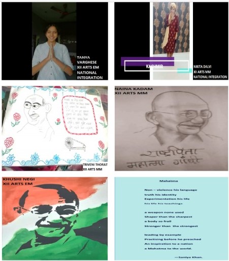 Gandhi Jayanti 2020-21 Online Programme- Student Activities